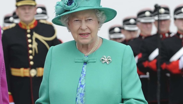 Queen Elizabeth II during her 2011 trip to Ireland.