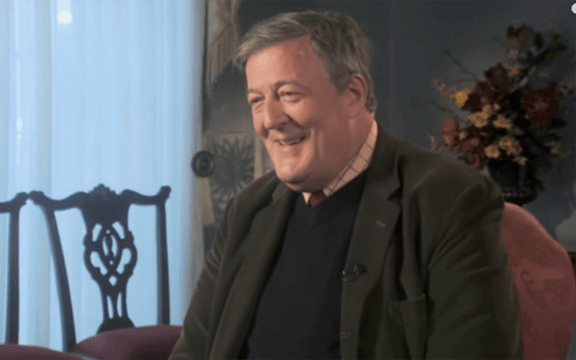 Author, actor and national British treasure, Stephen Fry