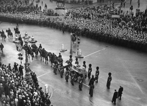 King George VI\'s funeral.