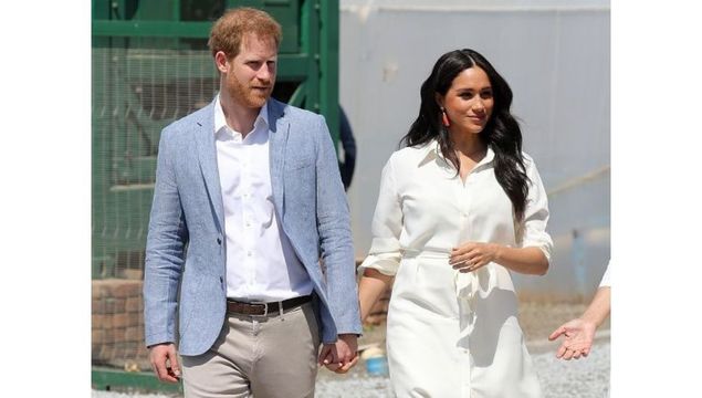 Harry and Meghan Markle, the Duke and Duchess of Sussex.