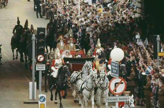 The Royal Wedding 40 years ago.