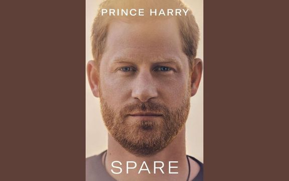 Cover of Prince Harry\'s memoir \'Spare\"