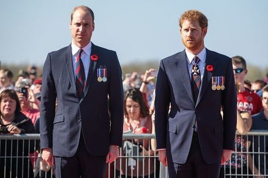 Prince William and Prince Harry 