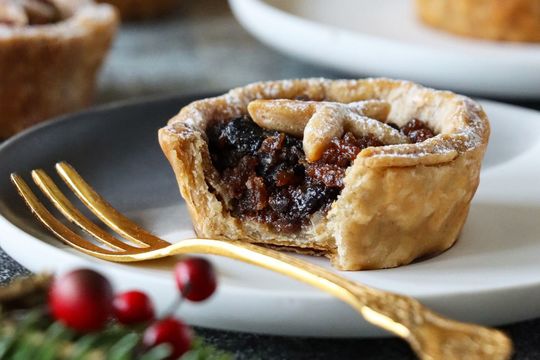 Christmas mince pies.