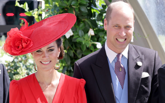 Catherine, Princess of Wales and Prince William, Prince of Wales attends day four of Royal Ascot 2023