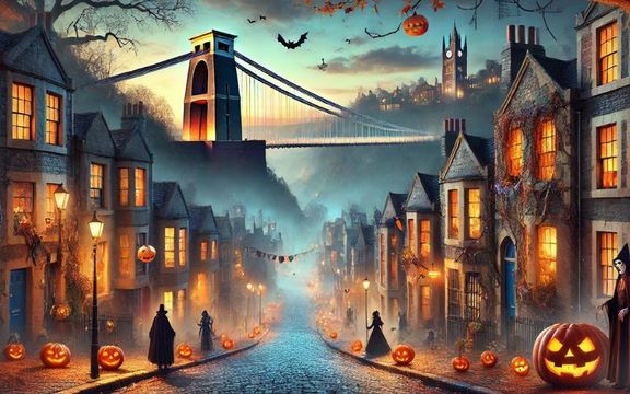 Bristol at Halloween