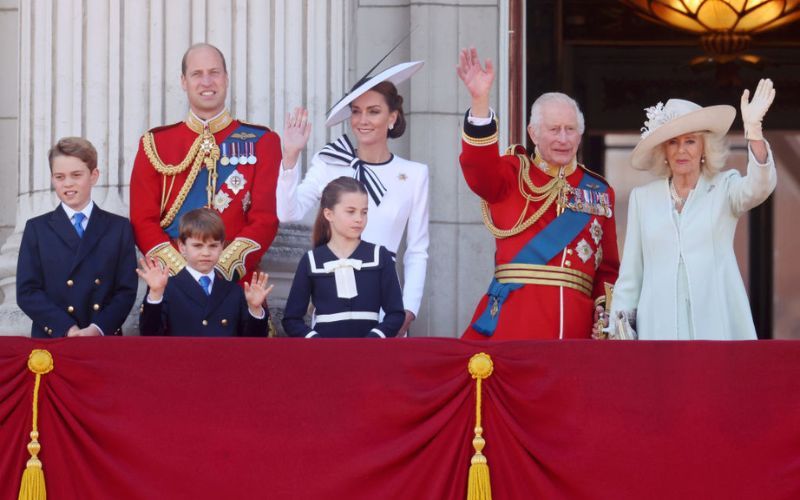 Trooping the Colour Royal Family weekend in pictures