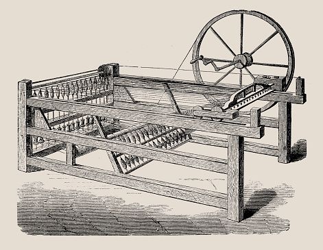 textile industry in 1800s