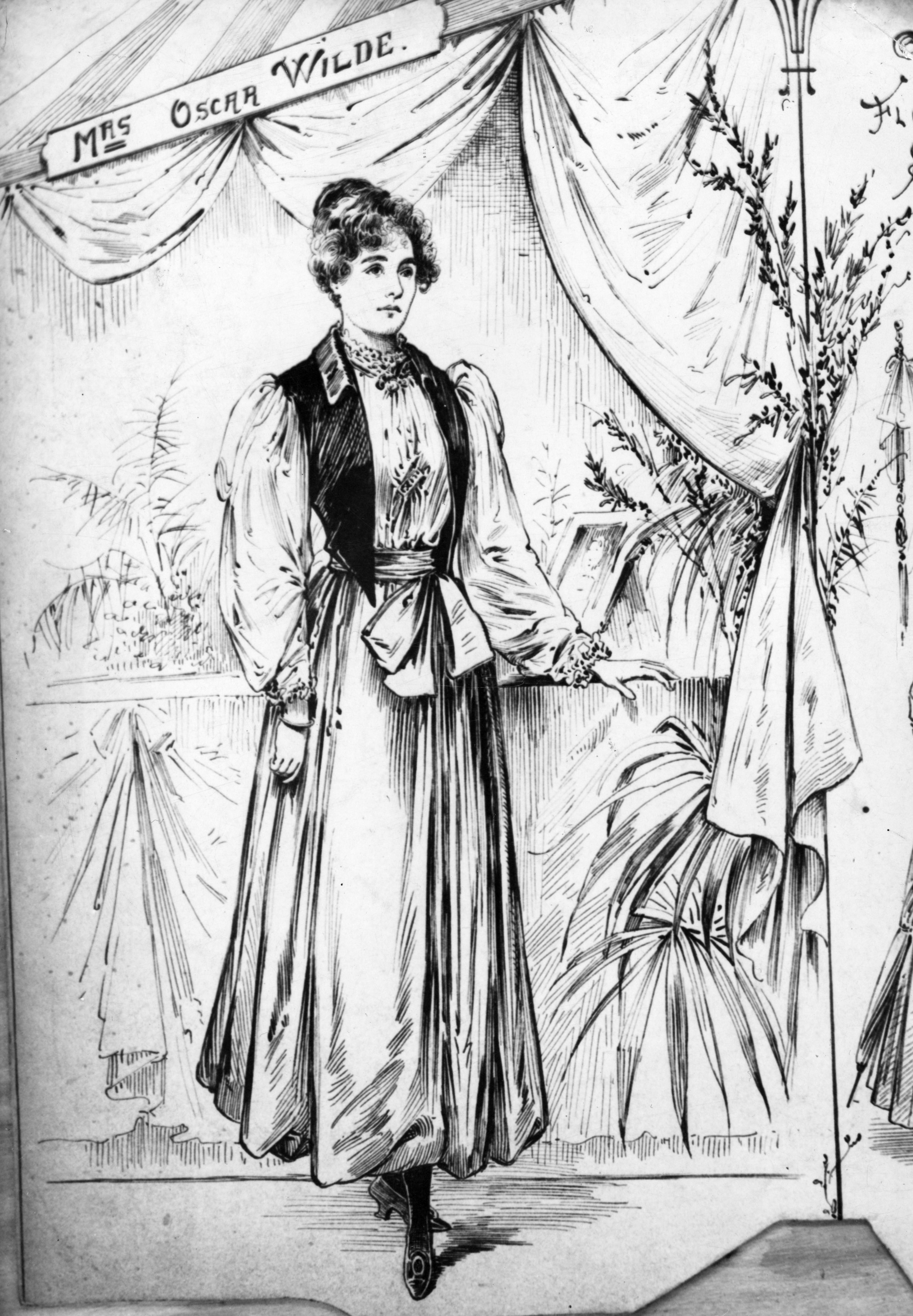 circa 1880: Constance Lloyd (1858 - 1898), who married playwright Oscar Wilde in 1884 and bore him two sons. Although never divorced, the couple became estranged, and she changed her name and that of her sons to Holland. (Photo by Hulton Archive/Getty Images)
