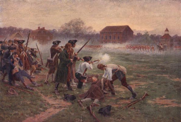 Les premiers coups de feu de la guerre d'indépendance