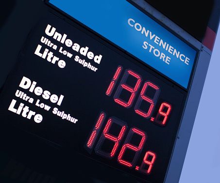 Filling station prices