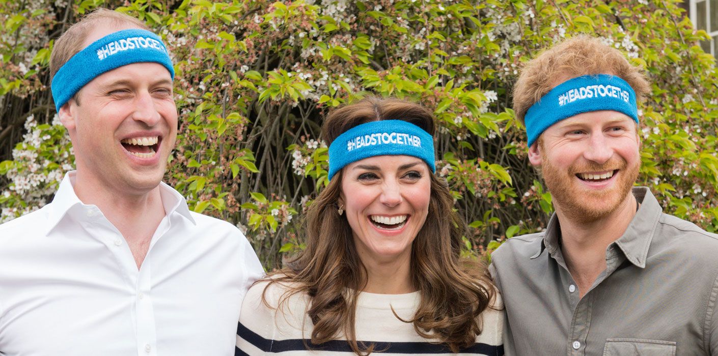 William, Kate & Harry launch Heads Together