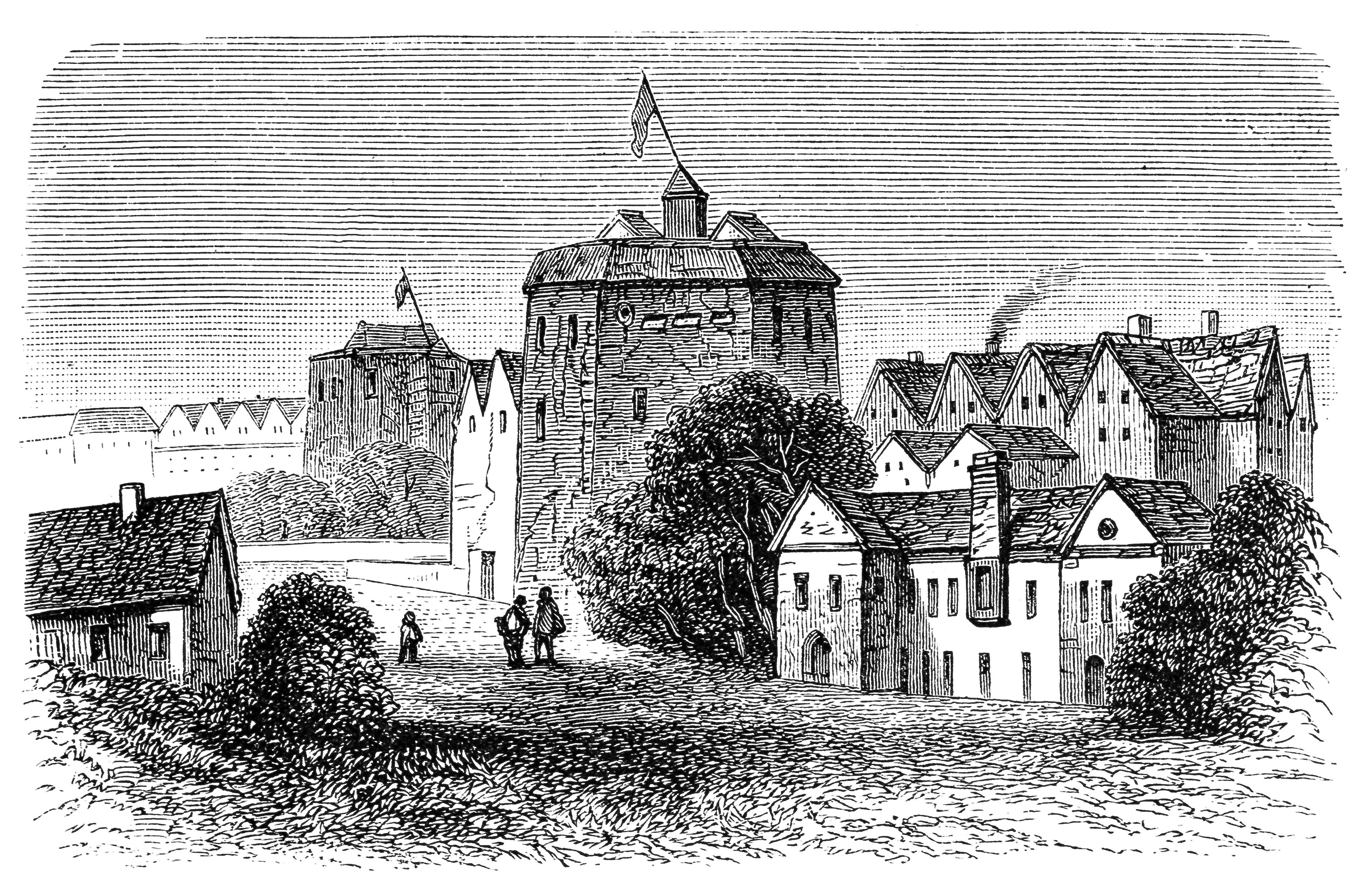 Illustration of The Original Globe Theatre