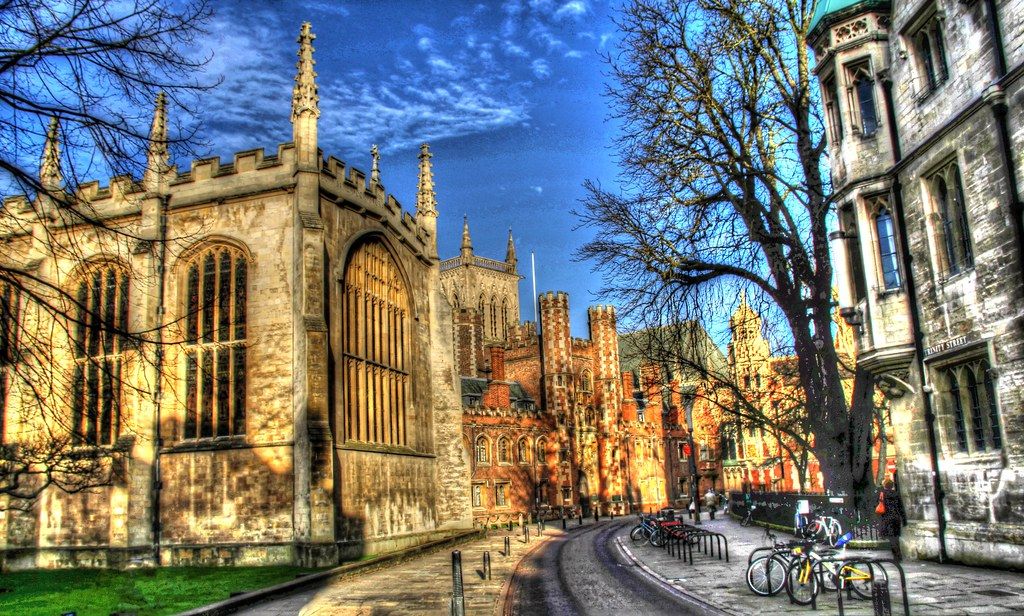Trinity College, Cambridge. Image: michael.bowtell for Flickr