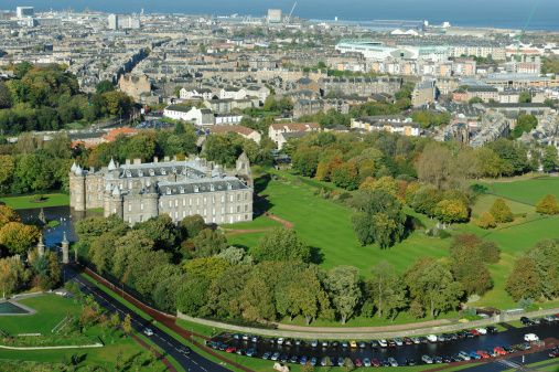 The Queen's residence in Edinburgh