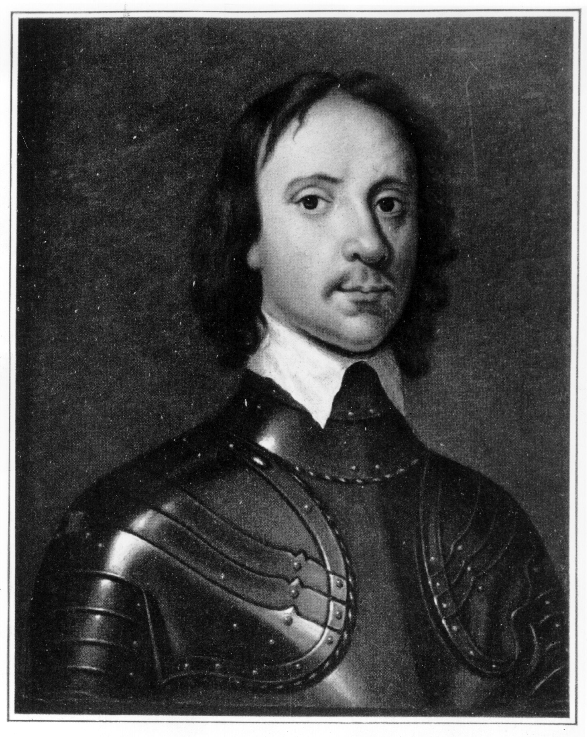 English soldier and statesman Oliver Cromwell (1599 - 1658). Original Artwork: Portrait attributed to Van Dyck. (Photo by Hulton Archive/Getty Images)