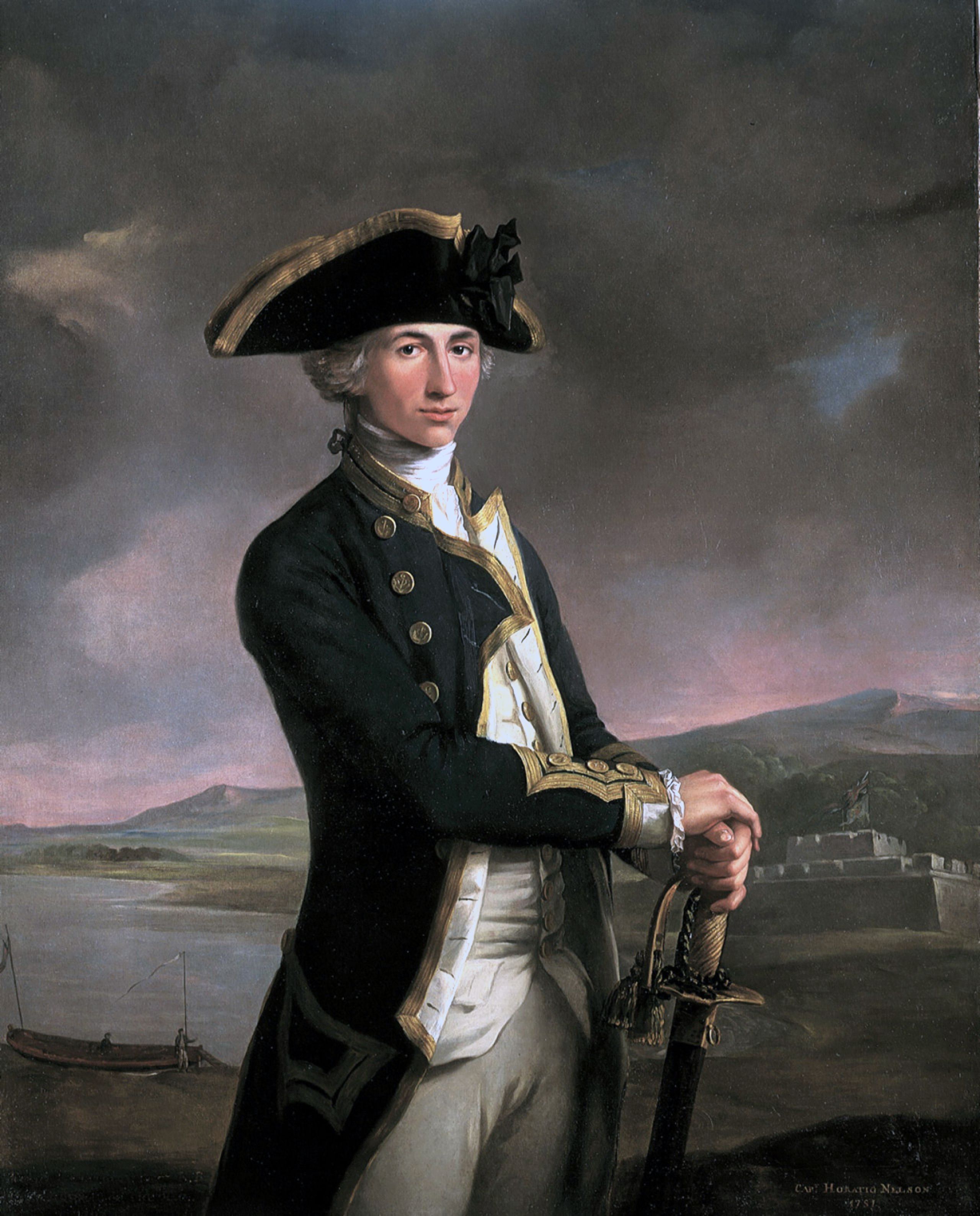 A Young Lord Nelson By Jean Francis Rigaud 