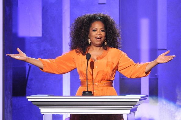 Oprah Winfrey speaks onstage during the 45th NAACP Image Awards presented by TV One at Pasadena Civic Auditorium on February 22, 2014 in Pasadena, California. (Photo by Kevin Winter/Getty Images for NAACP Image Awards)