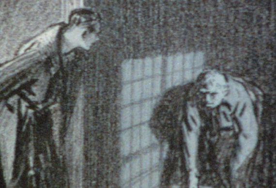 “The Creeping Man” in Hearst’s International, 1923.