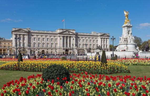 Buckingham Palace, London.