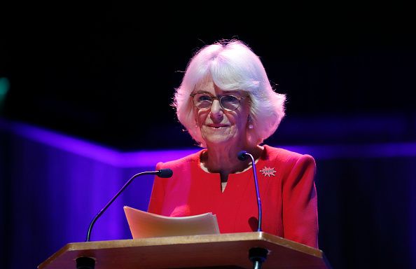 Camilla, Duchess of Cornwall attends the Grand Opening Session of the WOW Festival 2020 at Southbank Centre on March 6, 2020 in London, England. (Photo by Alistair Grant - WPA Pool/Getty Images)