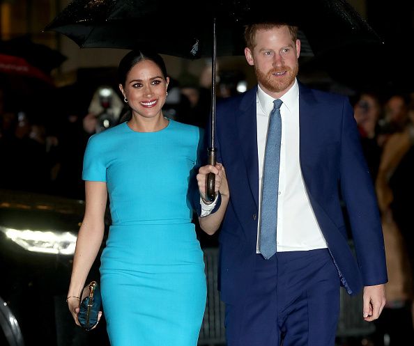 Prince Harry, Duke of Sussex and Meghan, Duchess of Sussex attend The Endeavour Fund Awards at Mansion House on March 05, 2020 in London, England. (Photo by Chris Jackson/Getty Images)