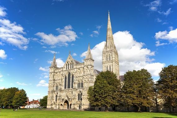 Salisbury: Salisbury Cathedral.