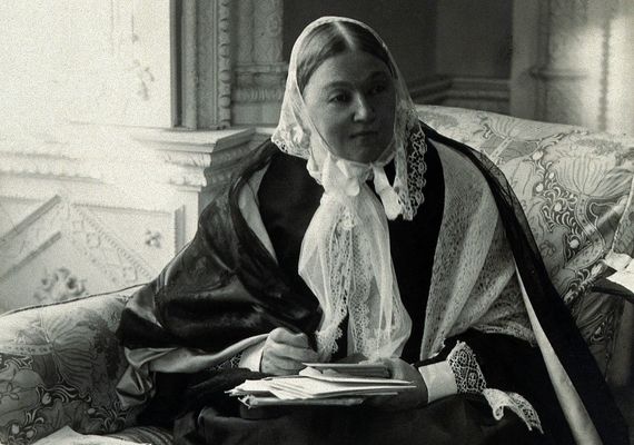 Florence Nightingale during her later years. Florence Nightingale during her later years.