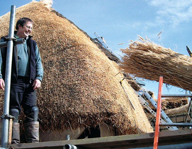 Thatching with 'Long Straw