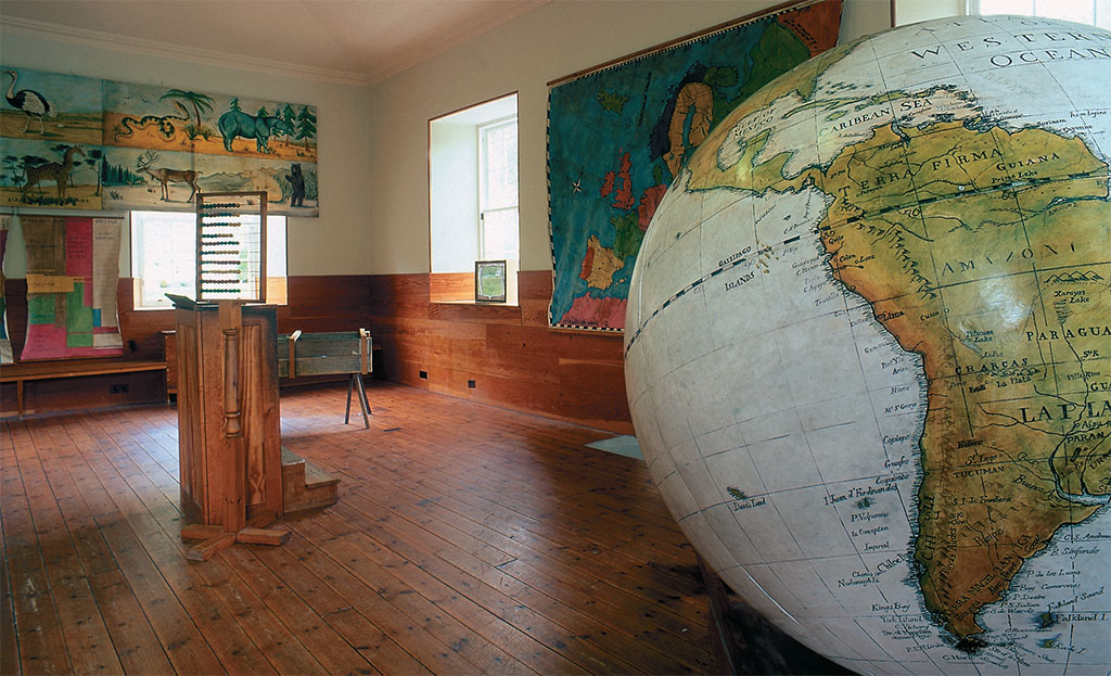 Providing mandatory education for the children who worked the New Lanark mills, the school is today equipped and furnished as it was in Robert Owen’s time. Jim Hargan