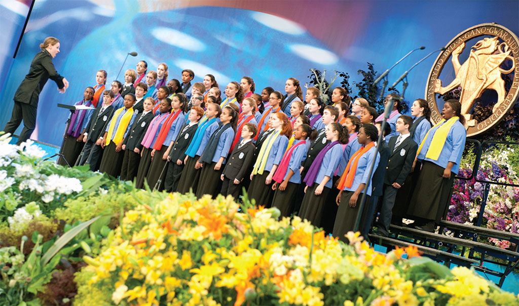 COURTESY OF LLANGOLLEN INTERNATIONAL EISTEDDFOD