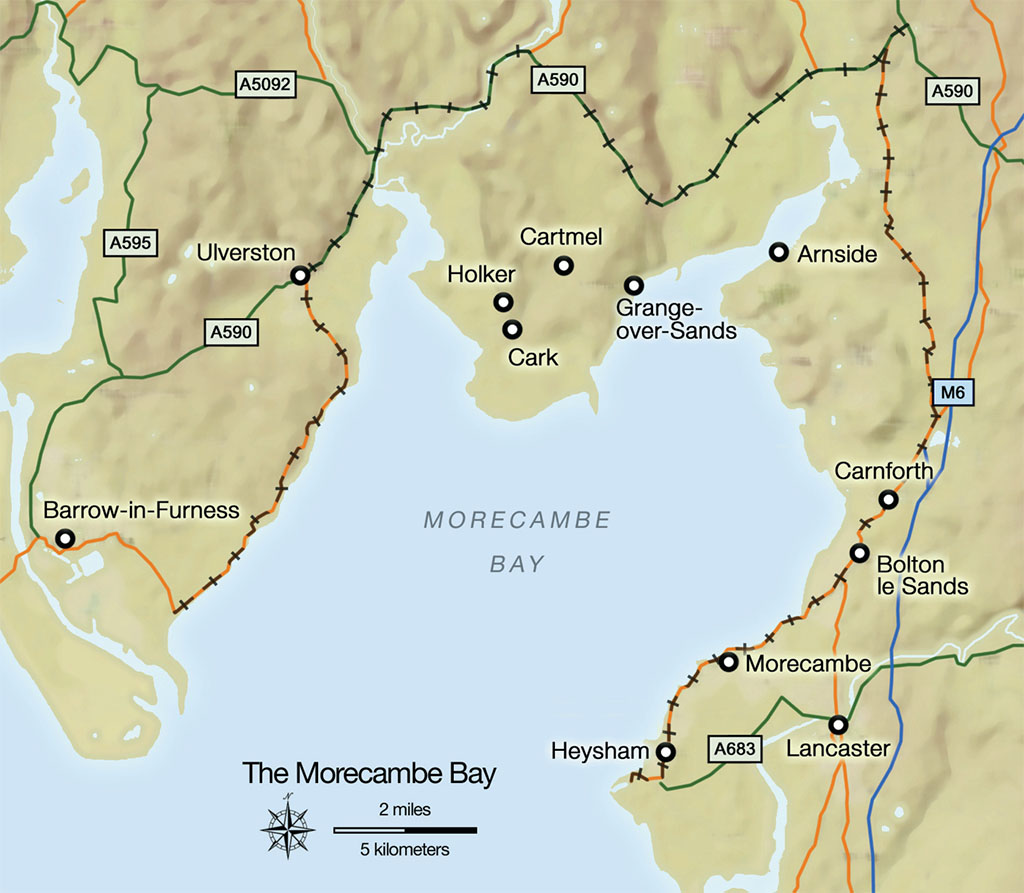 Navigating The Shifting Sands: A Map Of England Throughout The Final 