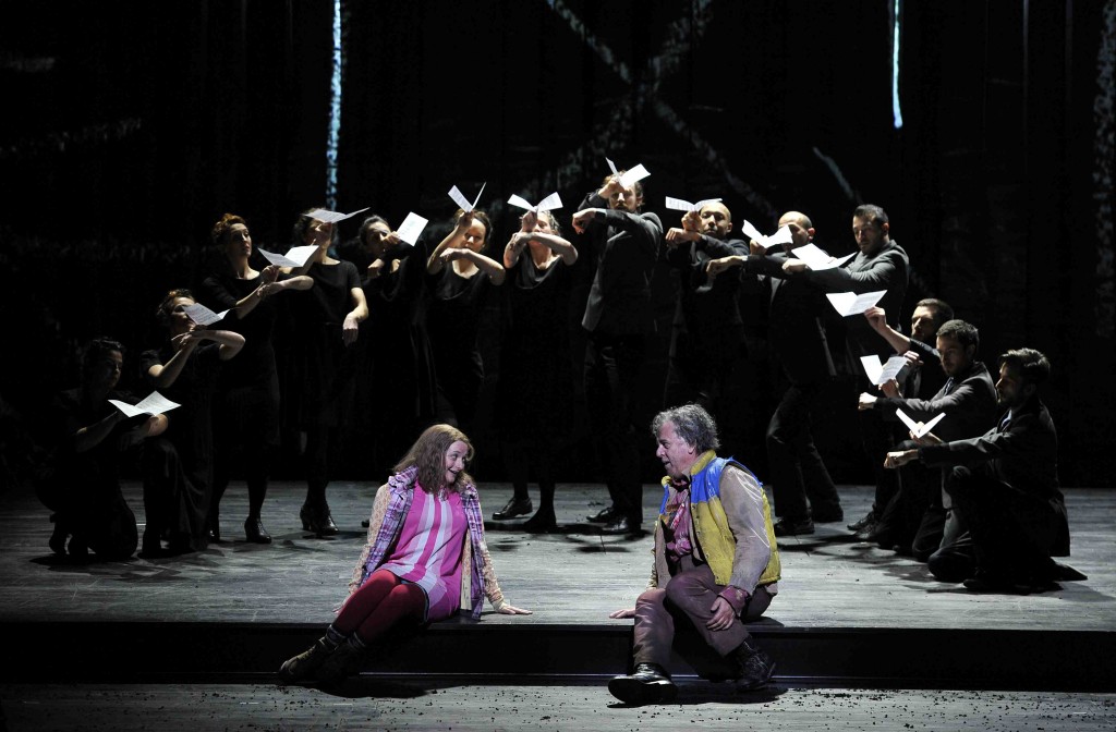ENO 1516 The Magic Flute - Soraya Mafi, Peter Coleman-Wright, Company (c) Robbie Jack