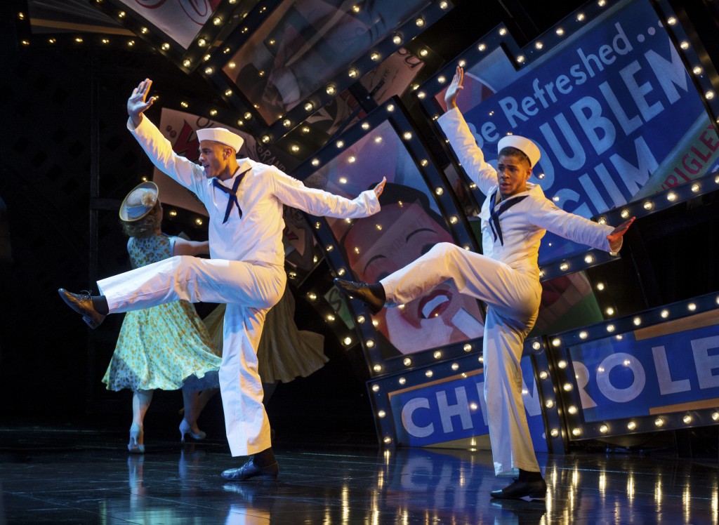 The cast of Guys and Dolls - photo by Paul Coltas (6)