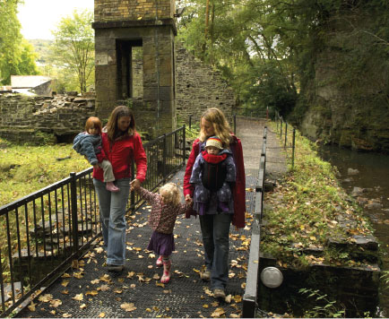 It’s not often that sites important to industrial history feel like a country park . NATIONAL TRUST IMAGES/JOHN MILLAR