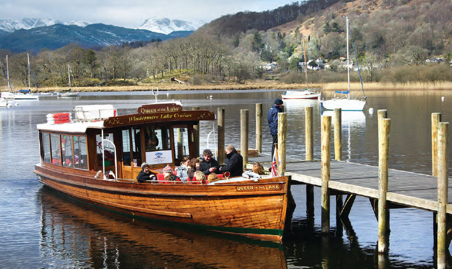 boat trip in lake district